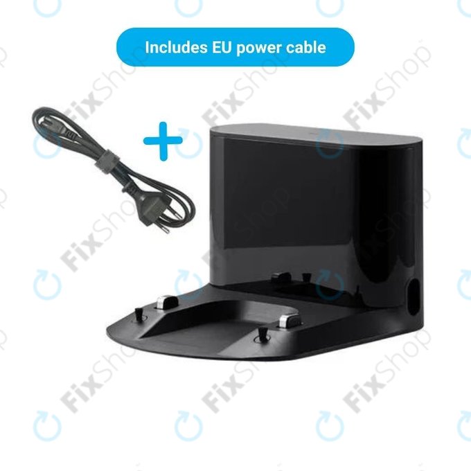 Xiaomi Roborock S5, S5 Max, S6 Pure, S6 MaxV, S7, S7 MaxV, S8, Q7, Q7 Max - Töltő Dokkoló (Fekete)