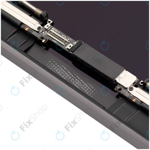 Apple MacBook Pro 15" A1990 (2018 - 2019) - LCD Kijelző + Előlapi Üveg + Fedőlap (Space Gray) Refurbished