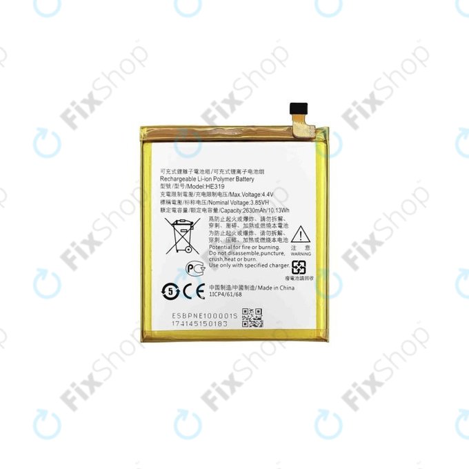 Nokia 3 - Akkumulátor HE319 2630mAh