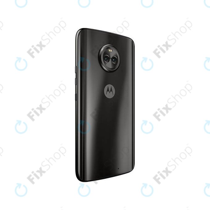 Motorola Moto X4 XT1900 - Akkumulátor Fedőlap (Super Black) - 5S58C09155 Genuine Service Pack