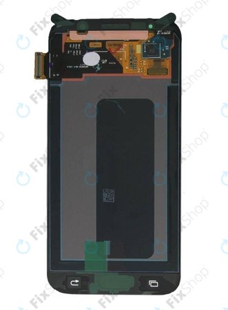 Samsung Galaxy S6 G920F - LCD Kijelző + Érintőüveg (White Pearl) - GH97-17260B Genuine Service Pack
