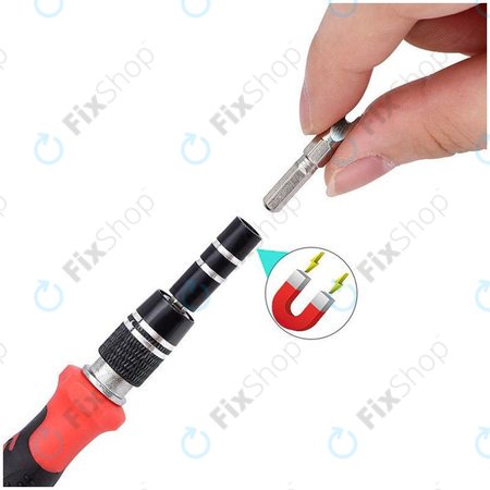 Kingsdun - Professzionális Csavarhúzó Készlet 117in1 (Piros Kiadás)