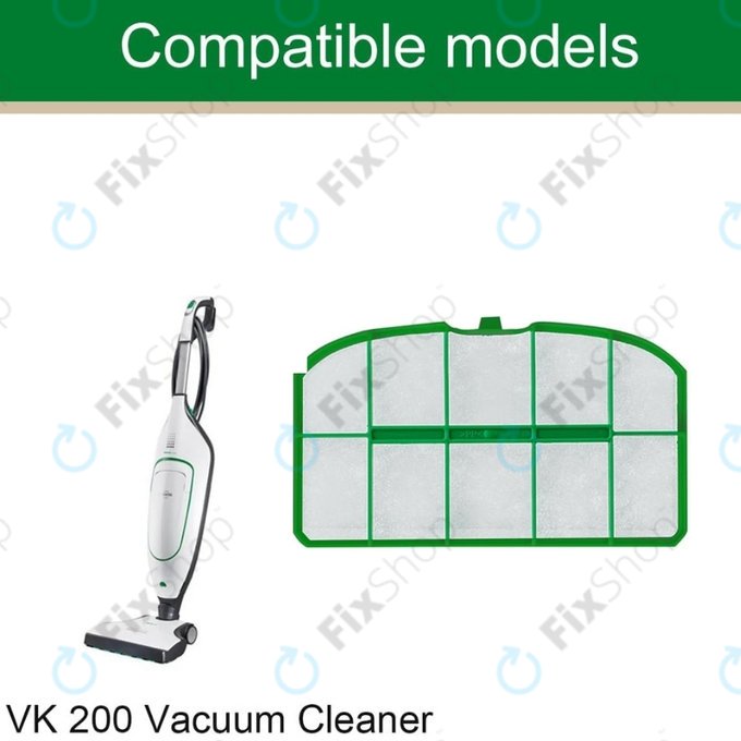 Vorwerk Kobold VK200 - Porszűrő