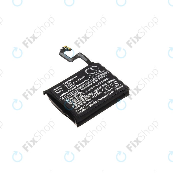Apple Watch 4 40mm - Akkumulátor A2058 220mAh HQ