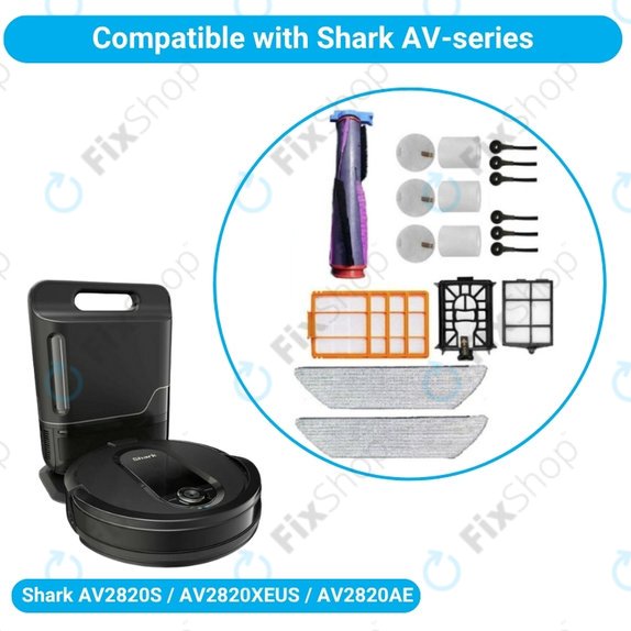 Shark AV2820S, AV2820XEUS, AV2820AE - Komplett kiegészítő készlet