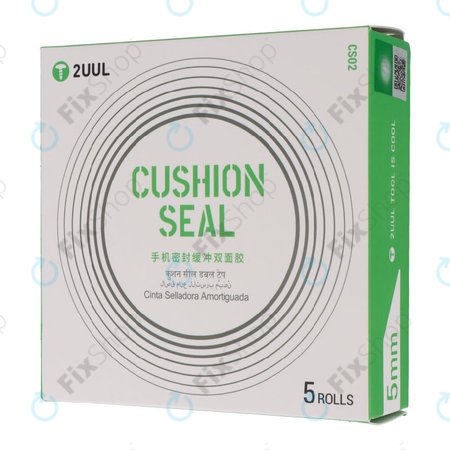 Hab tömítőszalag kijelzőkerethez és hátlapi üveghez, 2UUL CS02, (5mm, 5db)