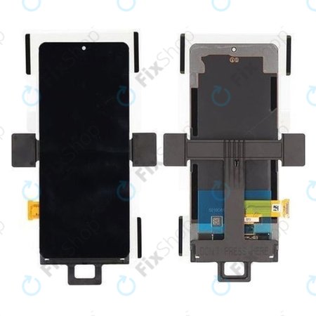 Samsung Galaxy Z Flip F700N - LCD Kijelző + Érintőüveg - GH96-13019A Genuine Service Pack