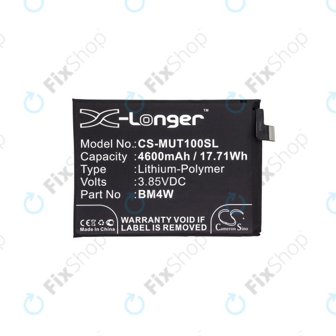 Xiaomi Mi 10T Lite 5G, Redmi Note 9 Pro 5G - Akkumulátor BM4W 4600mAh HQ