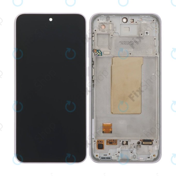 Samsung Galaxy A36 A366E - LCD Kijelző + Érintőüveg + Keret (Awesome Lavender) TFT
