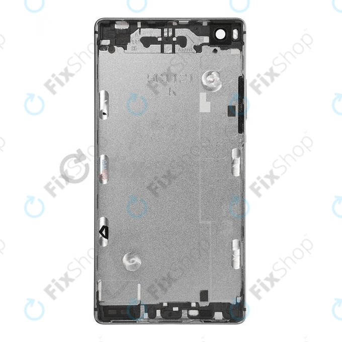 Huawei P8 - Akkumulátor fedőlap (Titanium Grey) - 02350GRV Genuine Service Pack