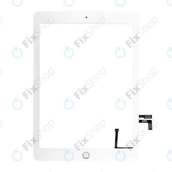 Érintőüveg Home gombbal iPad (5th Gen 2017), Silver