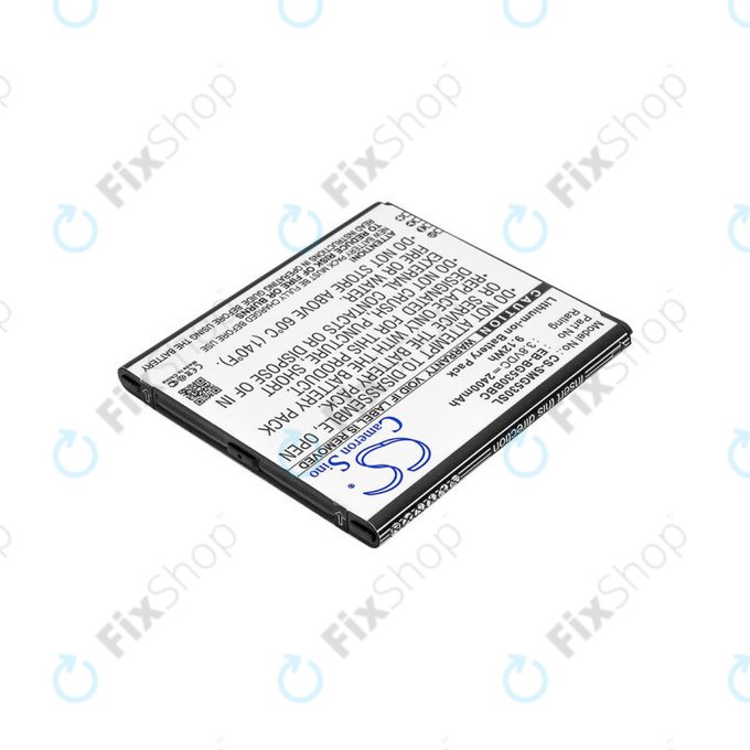 Akkumulátor Samsung Galaxy J3, 2400mAh, Li-Ion, 3.8V, EB-BG530BBC, HQ