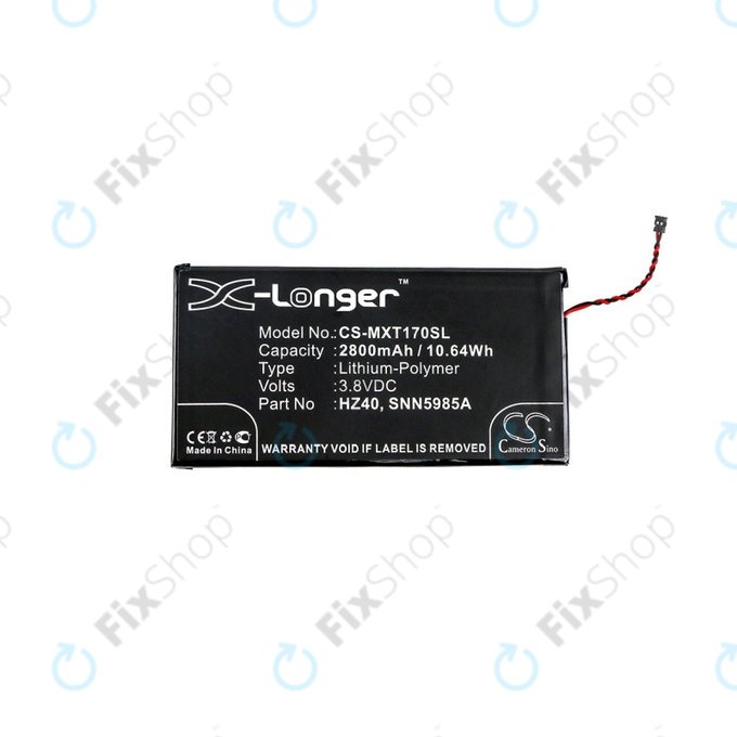 Motorola Moto Z2 Play XT1710-09 - Akkumulátor HZ40 2800mAh HQ