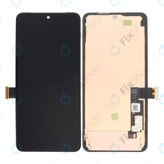 Google Pixel 8 Pro GC3VE, G1MNW - LCD Kijelző + Érintőüveg + Keret (Black) OLED