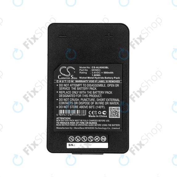 Akkumulátor Autec LK Neo, 500mAh, Ni-MH, 3.6V, MHM03, R0BATT00E11A0, HQ