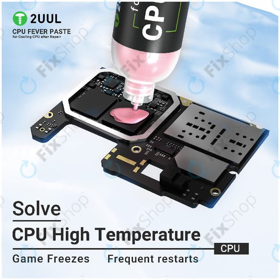 CPU hővezető paszta, 2UUL SC10, 50g