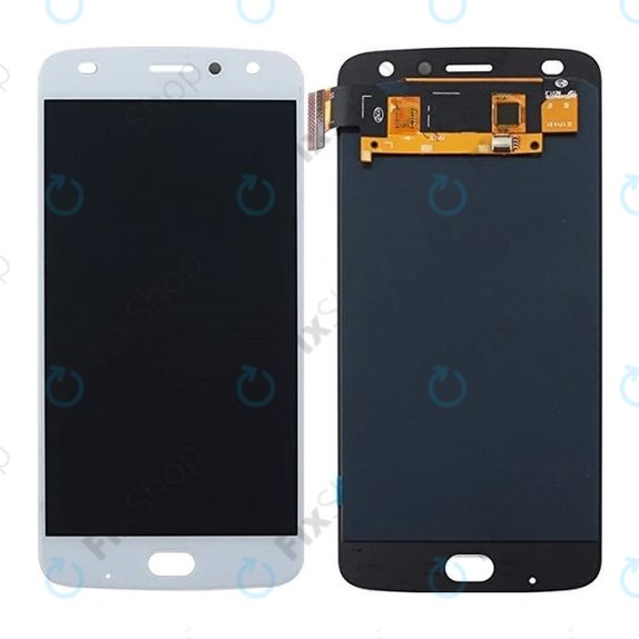 Motorola Moto Z2 Play XT1710-09 - LCD Kijelző + Érintőüveg (White) TFT