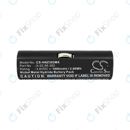 Akkumulátor Heine Ophthalmoscope Beta 200, 1000mAh, Ni-MH, 3.6V, X-02.99.382, HQ