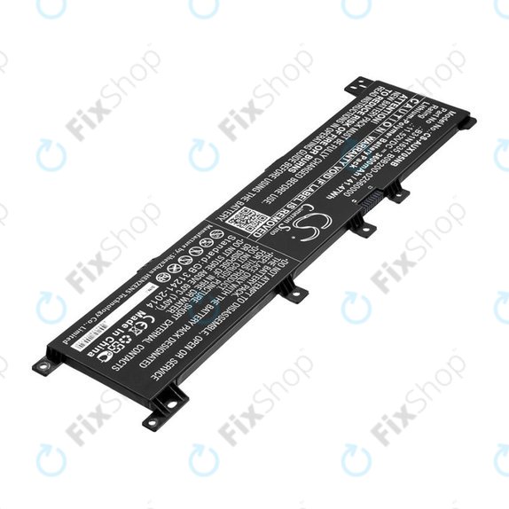 Akkumulátor Asus A705QA, Asus F705MA-Bx030t, 3600mAh, Li-Pol, 11.52V, B31N1635, HQ