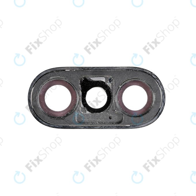 Apple iPhone XS Max - Kamera Üveg Kerettel (Space Gray)