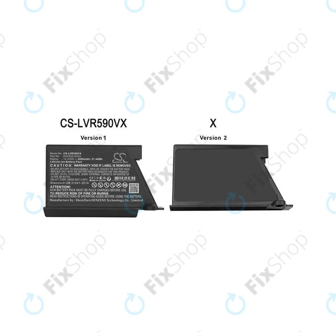 Akkumulátor LG Hombot, LG VR, EAC62218202, Li-ion, 14.4V, 2600mAh, HQ