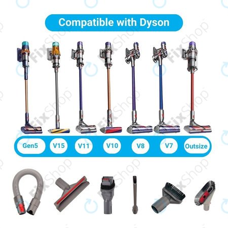 Dyson V-series, Outsize - Kiegészítő Fúvéka Készlet (6db)