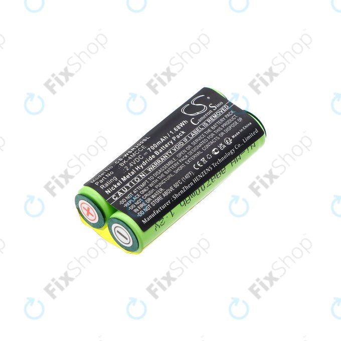 Akkumulátor Waterpik 900 Sonic Toothbrush, Sensonic Plus Sr-3000, 700mAh, Ni-MH, 2.4V, BK-4MCCE, HQ