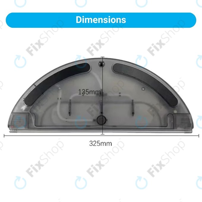 Xiaomi Mi Robot Vacuum Mop 2 Pro+ (Mijia 1T) - Víztartály