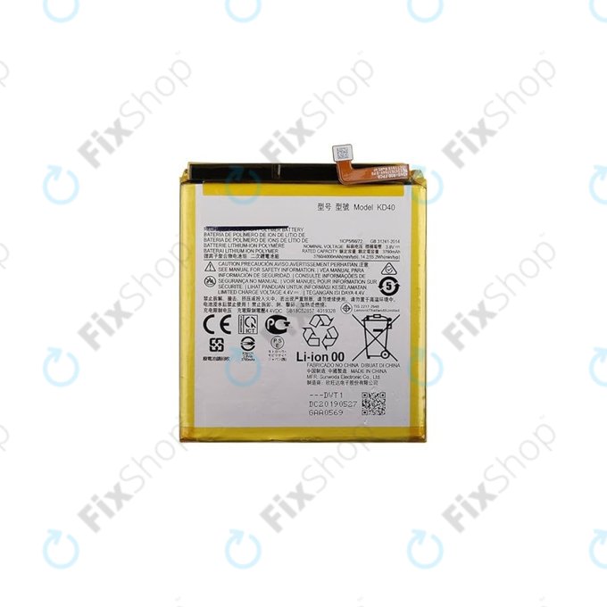 Motorola Moto G8 Plus - Akkumulátor KD40 4000mAh - SB18C52857 Genuine Service Pack