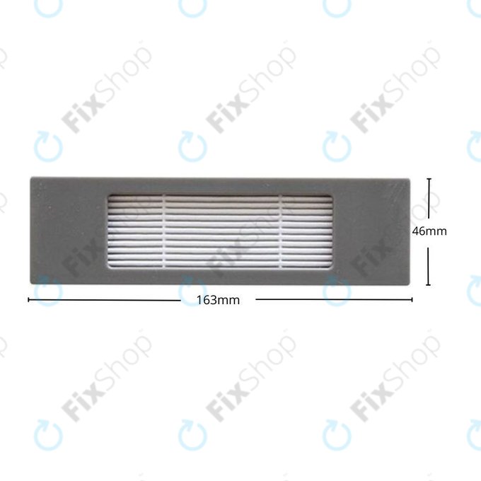 Porszűrő, 2 db Ecovacs Deebot N-series, T-series, Ozmo-series