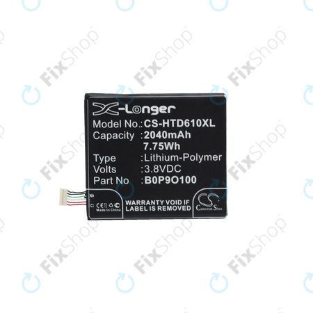 HTC Desire 610 A3 - Akkumulátor B0P9O100 2040mAh HQ