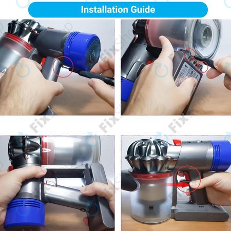 Dyson V7 - Akkumulátor 968670-02, 968670-03 Li-Ion 21.6V 3000mAh