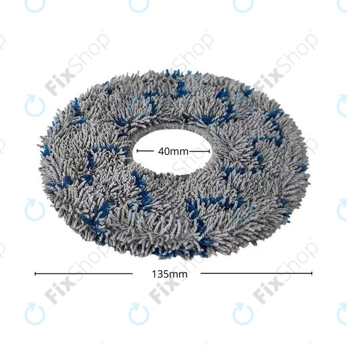 Ecovacs Deebot T-series, X-series - Felmosórongy (Mosható)