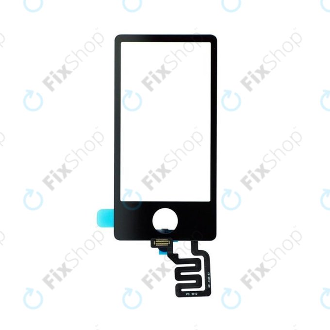 Apple iPod Nano (7th Gen) - Érintőüveg (Black)