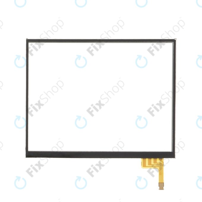 Alsó érintőüveg ragasztóval Nintendo DS Lite részére