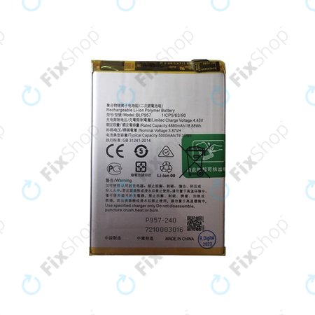 Realme 10 4G - Akkumulátor BLP957 5000mAh
