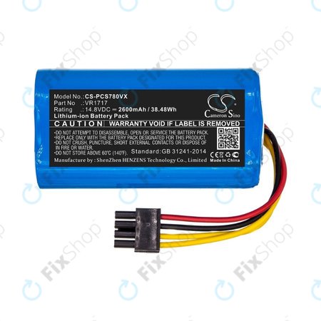Proscenic Cocoa Smart 780T, 790T, Summer P1s, P2s - Akkumulátor VR1717 Li-Ion 14.8V 2600mAh HQ