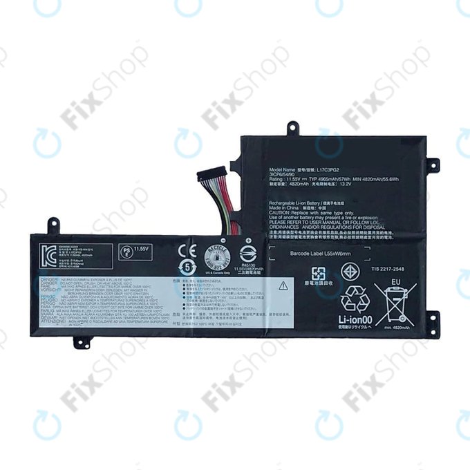 Lenovo Legion 5 15ICH-1060 - Akkumulátor L17C3PG2 4965mAh - 77055506 Genuine Service Pack