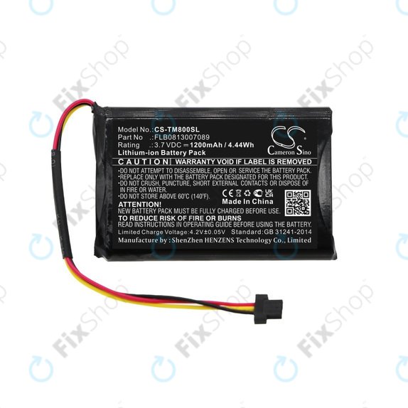 Akkumulátor TomTom One XL Traffic, XL 30 Europe 31, 1200mAh, Li-ion, 3.7V, FLB0813007089, HQ