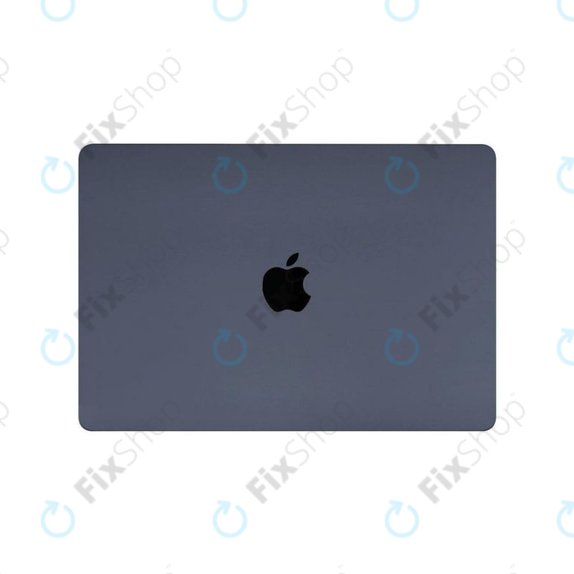 LCD kijelző MacBook Air 15", A3114 (2024), első üveggel és fedéllel, Midnight, 661-40262, Genuine Apple