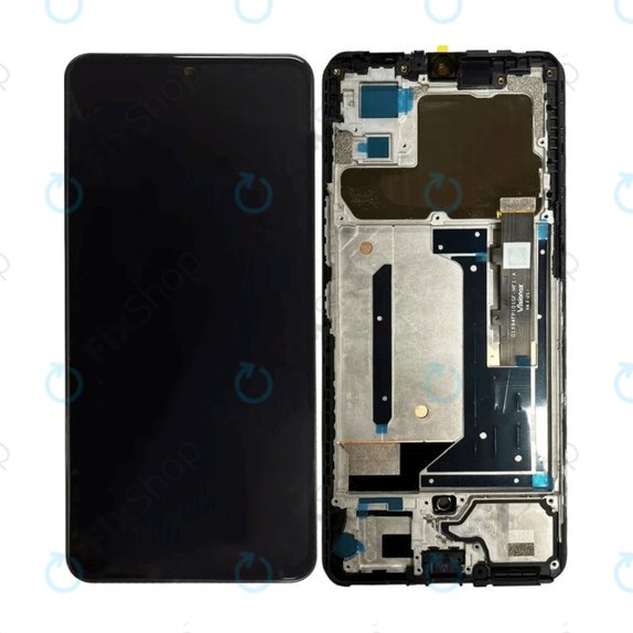 ZTE Axon 30 5G A2322, A2322G - LCD Kijelző + Érintőüveg + Keret (Black) OLED