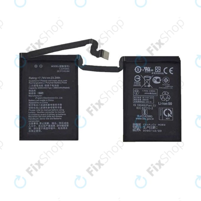 Asus ROG Phone 5, 5 Pro, 5s, 5s Pro, 5 Ultimate - Akkumulátor C21P2001 6000mAh