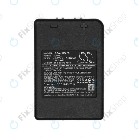 Akkumulátor Autec Funkfernsteuerung Air, Modular AJM, 1400mAh, Li-Ion, 7.4V, LPM02, HQ