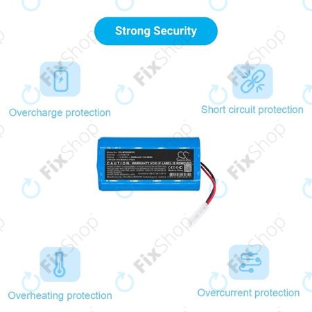Xiaomi Essential (Mijia G1), Flyco FC-series, myVacBot SN500, Panasonic MC-series, Phicomm X3, Puppy R-series - Akkumulátor Li-026418 Li-Ion 14.8V 2600mAh HQ