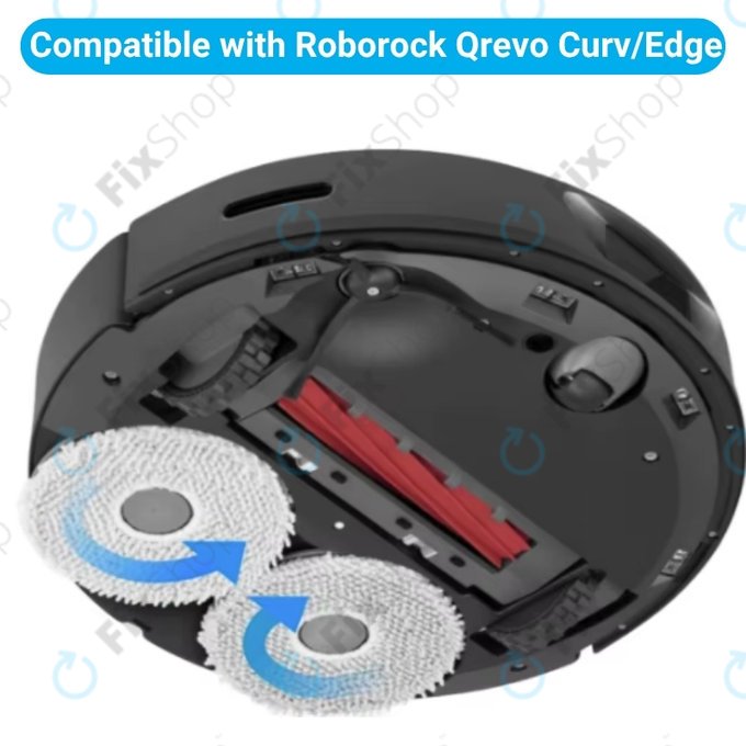 Felmosórongy, 4 db Xiaomi Roborock Qrevo Curv, Qrevo Edge