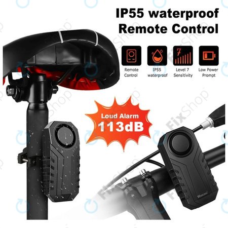 Vezeték nélküli Lopásriasztó Távirányítóval