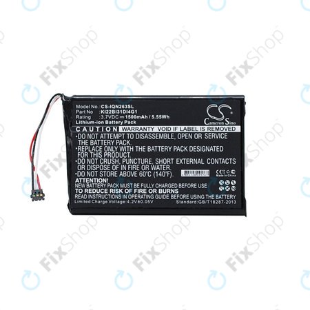 Garmin Nuvi 2639LMT, 2689LMT - Akkumulátor KI22BI31DI4G1 1500mAh HQ