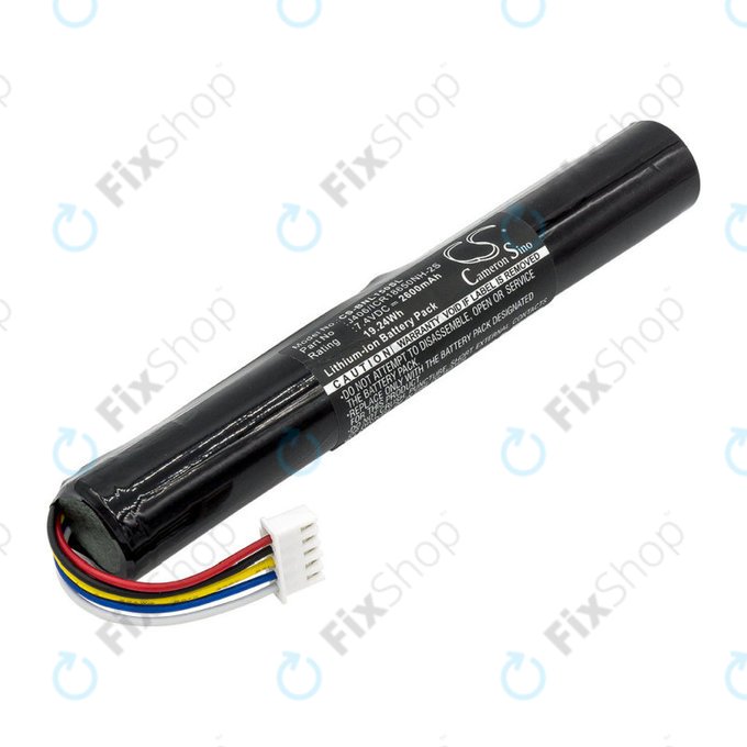 Akkumulátor Bang & Olufsen Beolit 15, 17, Beoplay A2, 2600mAh, Li-Ion, 7.4V, J406/ICR18650NH-2S, HQ