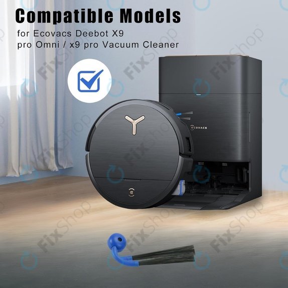 Oldalkefe, 2 db Ecovacs Deebot X9 Pro Omni, X9 Pro