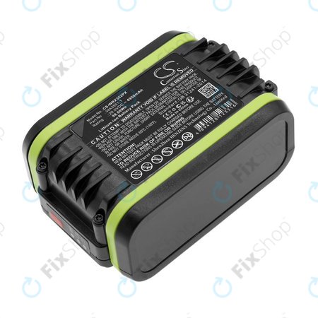 Akkumulátor Worx WX800.9 MAX, WX-JCR.9, 4950mAh, Li-Ion, 20V, WA3551.1, HQ